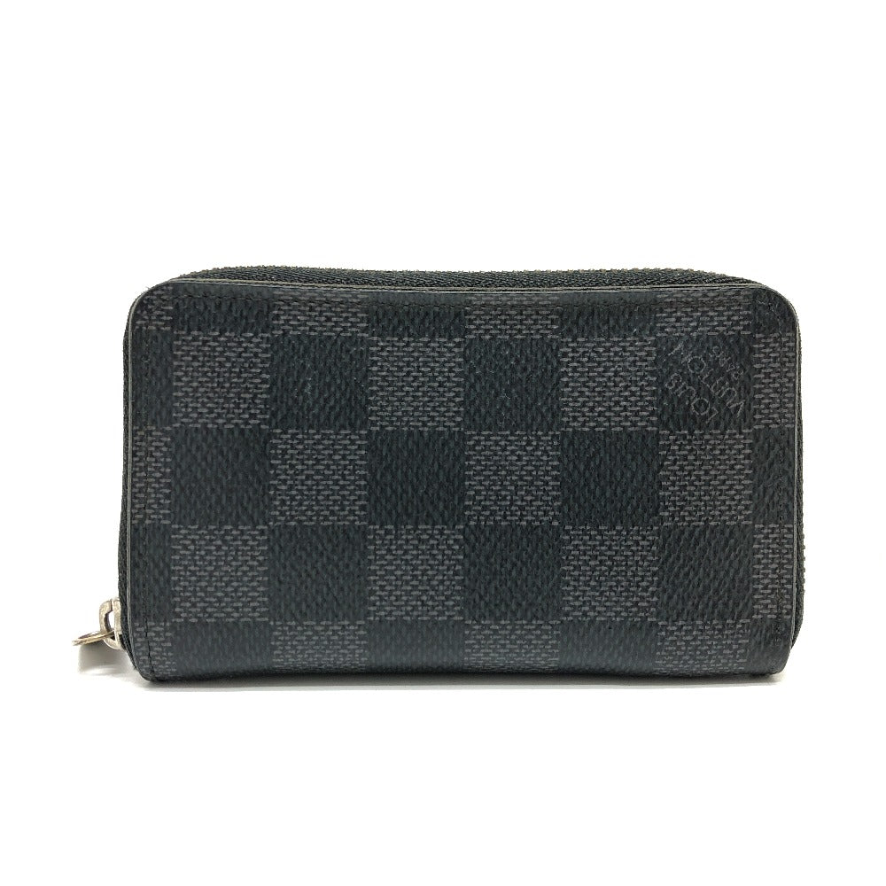 LOUIS VUITTON N63076 ダミエグラフィット  ジッピーコインパース コインケース ダミエグラフィットキャンバス メンズ ブラック - brandshop-reference