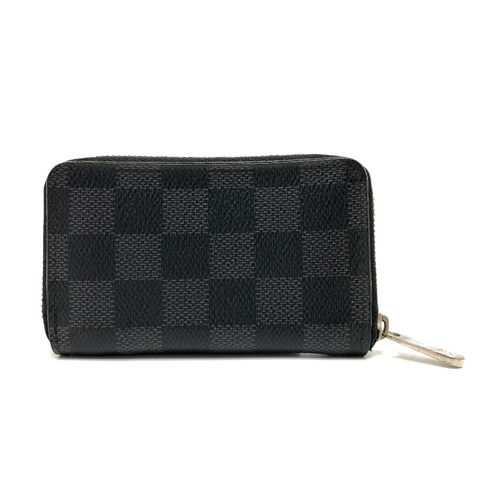LOUIS VUITTON N63076 ダミエグラフィット  ジッピーコインパース コインケース ダミエグラフィットキャンバス メンズ ブラック - brandshop-reference