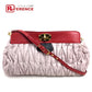 MIUMIU Matelasse Shoulder Bag, Clutch Bag, Crossbody Shoulder Bag, Handbag, Leather, Women's, Light Pink