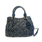 MIUMIU Quilted Studded Bag, 2-Way Shoulder Bag, Crossbody Bag, Handbag, Leather, Women's, Black