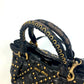 MIUMIU Quilted Studded Bag, 2-Way Shoulder Bag, Crossbody Bag, Handbag, Leather, Women's, Black