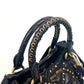 MIUMIU Quilted Studded Bag, 2-Way Shoulder Bag, Crossbody Bag, Handbag, Leather, Women's, Black