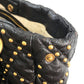 MIUMIU Quilted Studded Bag, 2-Way Shoulder Bag, Crossbody Bag, Handbag, Leather, Women's, Black