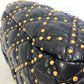 MIUMIU Quilted Studded Bag, 2-Way Shoulder Bag, Crossbody Bag, Handbag, Leather, Women's, Black