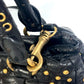 MIUMIU Quilted Studded Bag, 2-Way Shoulder Bag, Crossbody Bag, Handbag, Leather, Women's, Black