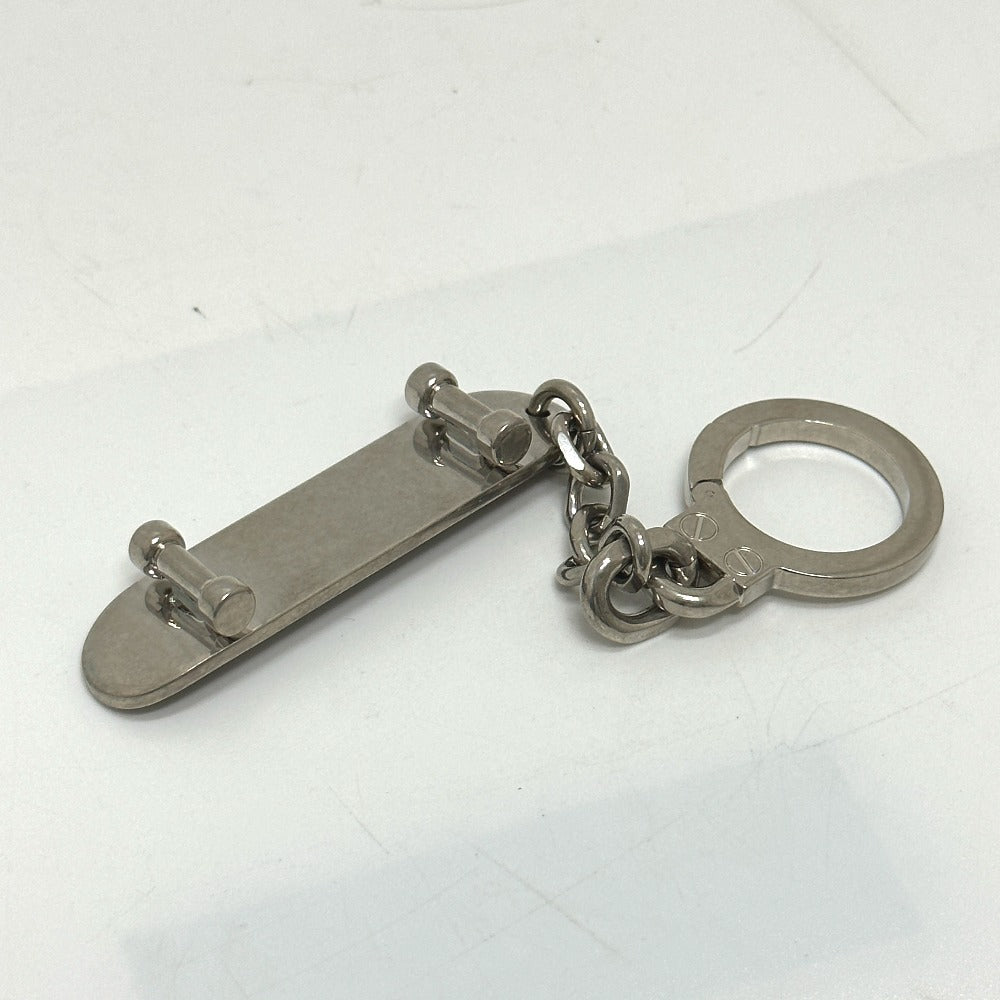 CELINE Skateboard Bag Charm Keychain Metal Men's Black