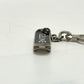 CELINE Skateboard Bag Charm Keychain Metal Men's Black