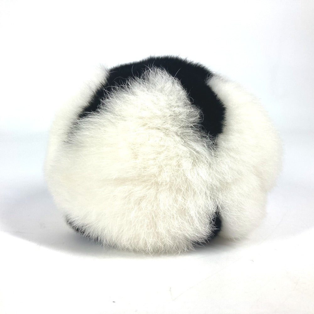 MIUMIU スター 星 ロゴ バッグチャーム キーホルダー ファー レディース ホワイト - brandshop-reference