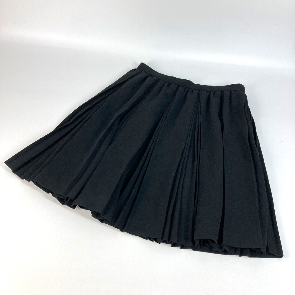 MIUMIU プリーツ ボトムス アパレル スカート レディース ブラック - brandshop-reference