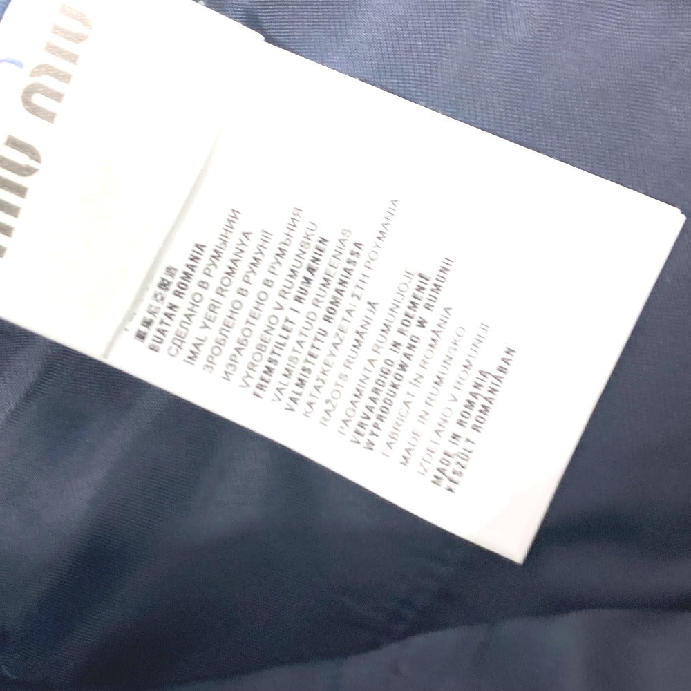 MIUMIU MP676 アパレル ボトムス ハーフパンツ ショートパンツ ウール レディース ブルー - brandshop-reference