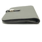 Cartera larga HERMES Dogon Cartera larga plegable Hardware plateado Cartera larga Togo Grimuet para mujer (estimado) Gris