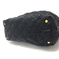 MIUMIU Quilted Bag, 2-Way Shoulder Bag/Handbag, PVC, Unisex, Black