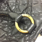 MIUMIU Quilted Bag, 2-Way Shoulder Bag/Handbag, PVC, Unisex, Black