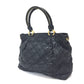 MIUMIU Quilted Bag, 2-Way Shoulder Bag/Handbag, PVC, Unisex, Black