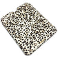MIUMIU 5ARE43 Leopard Print Tablet Accessory iPad Case, Unisex, Porcelain Leather, BIANCO, Beige