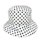 MIUMIU 5HC196 ドット 水玉 ロゴ ハット帽 帽子 バケットハット ボブハット ハット ポリアミド レディース ホワイト - brandshop-reference
