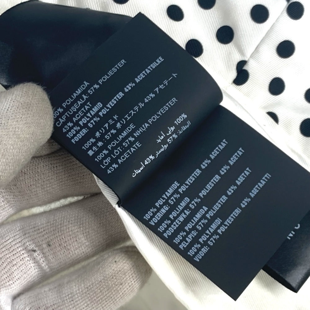 MIUMIU 5HC196 ドット 水玉 ロゴ ハット帽 帽子 バケットハット ボブハット ハット ポリアミド レディース ホワイト - brandshop-reference