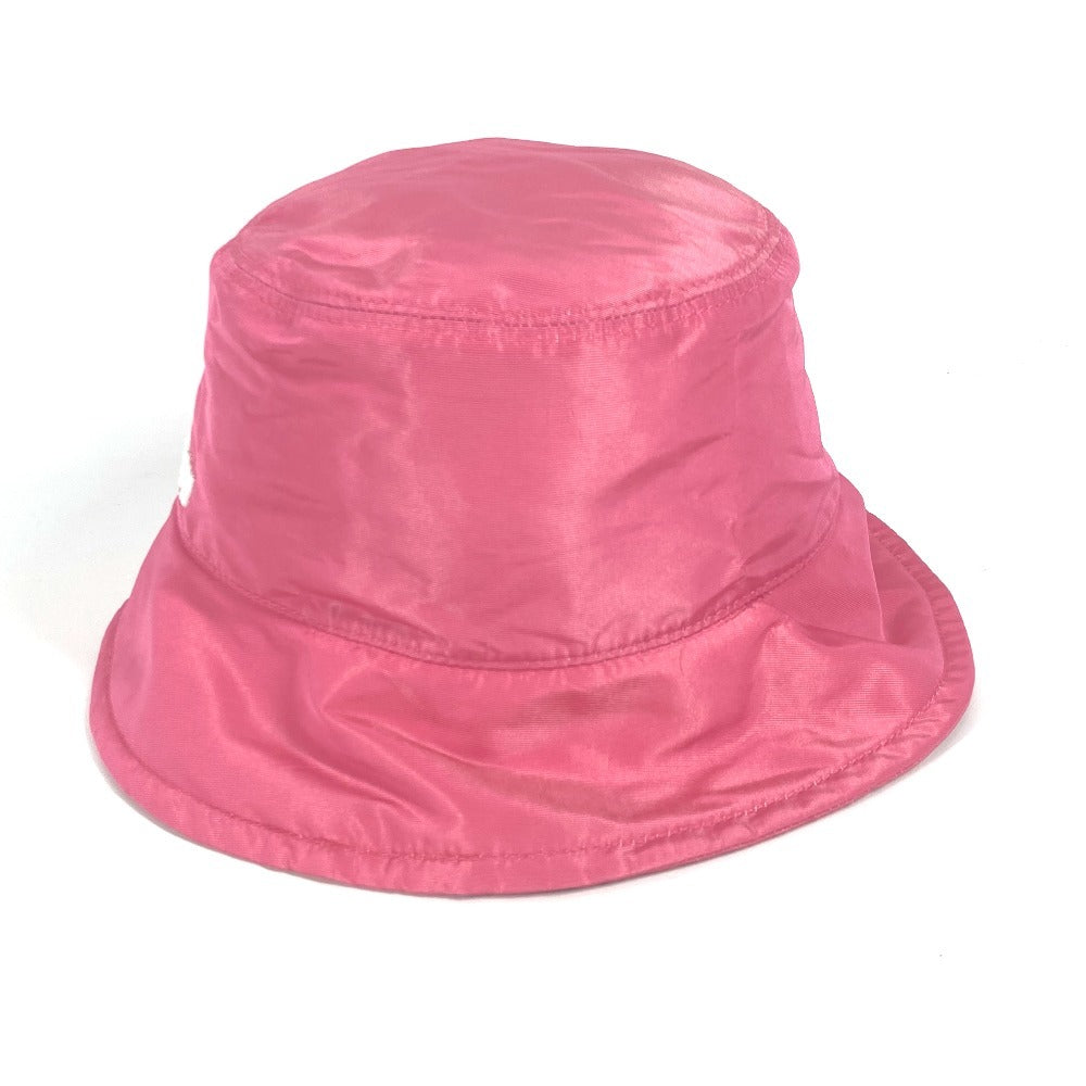 MIUMIU 5HC196 ロゴ ハット帽 帽子 バケットハット ボブハット ハット ポリエステル レディース ピンク - brandshop-reference