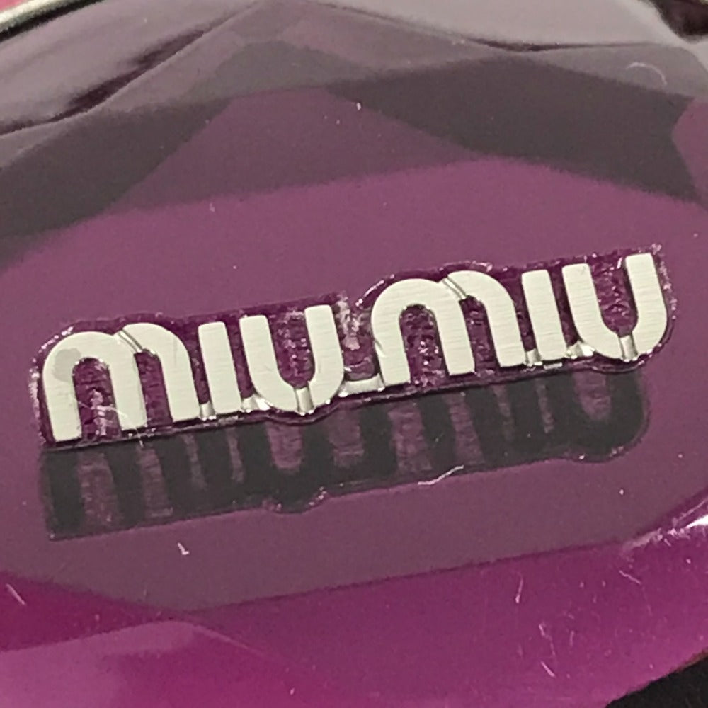 MIUMIU アクセサリー ビジュー チェーン ネックレス メタル レディース