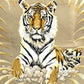 HERMES カレ90 TIGER ROYAL 王者の虎 スカーフ シルク レディース ベージュ - brandshop-reference