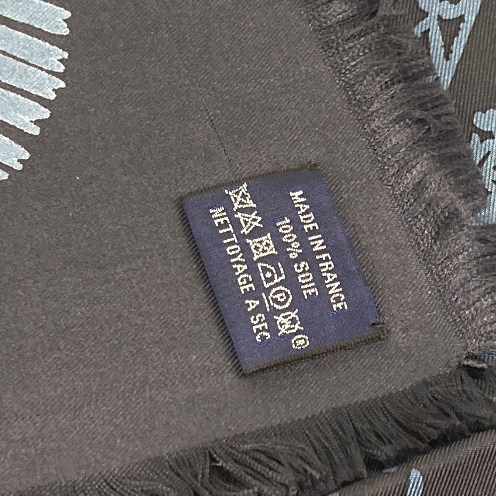 HERMES カレフリンジ80 Poste et Cavalerie サーベル飾袋 スカーフ シルク レディース ネイビー - brandshop-reference