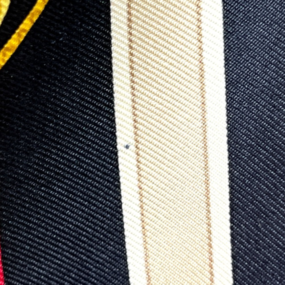 HERMES カレ90 LES MUSEROLLES 鼻革 カレ スカーフ スカーフ シルク レディース ブラック - brandshop-reference