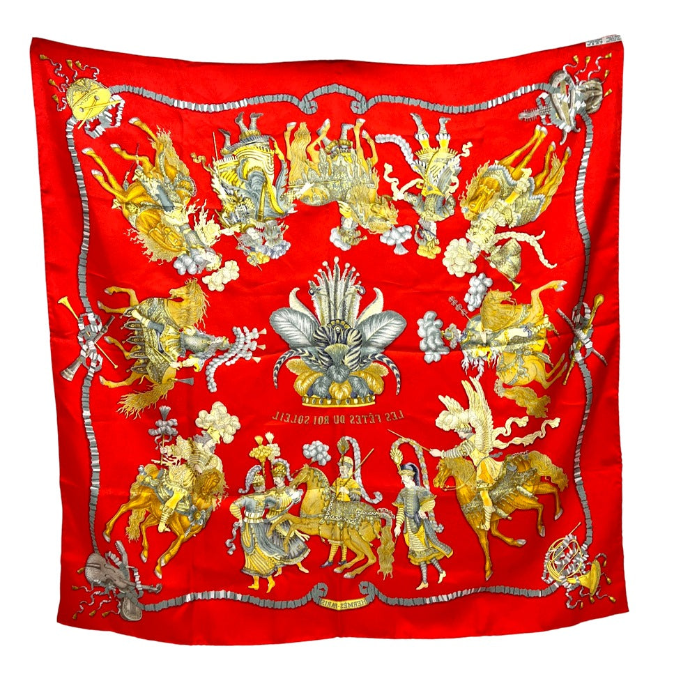 HERMES LES FETES DU ROI SOLEIL 太陽王の祝典 カレ90 カレ 90