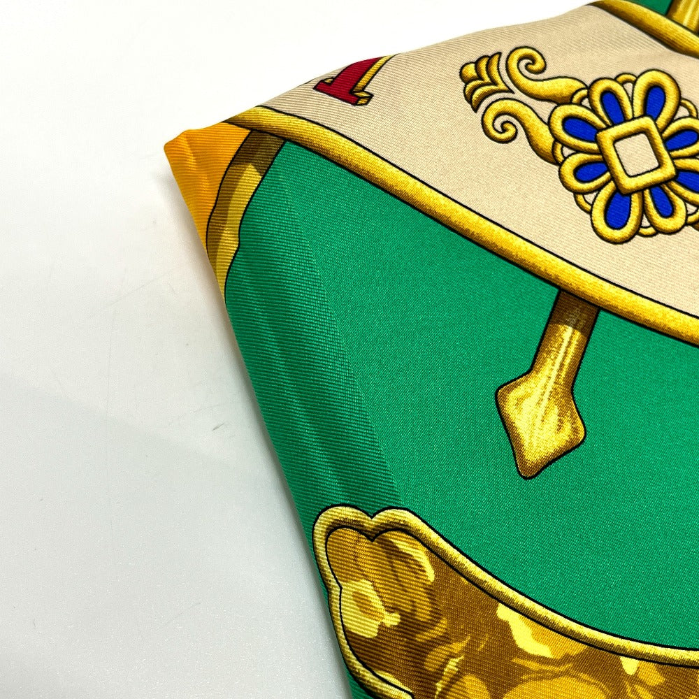 HERMES CARPE DIEM "Enjoy Today" Sun, Moon, and Stars Carré 90 Scarf, Silk, Women's, Red