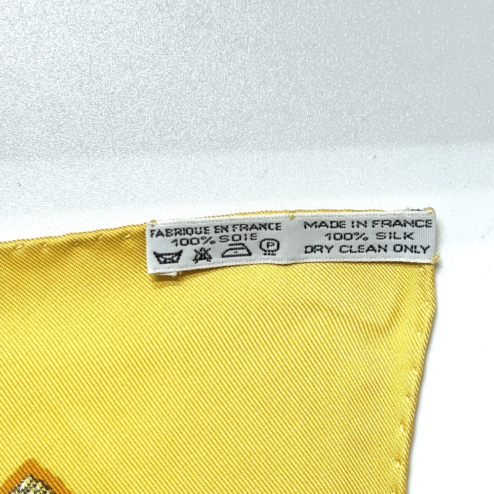 HERMES CHEVAUX DE TRAIT 輓馬 カレ90 カレ 90 スカーフ シルク