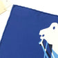 HERMES Carré 40 Caleche Elastic Fashion Accessory Silk Scarf Women's Blue