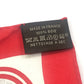 HERMES BRIDES de GALA Ceremony Horse Bridle Nano Carré 20 Carré 20 Small Item Handkerchief Silk Unisex Red