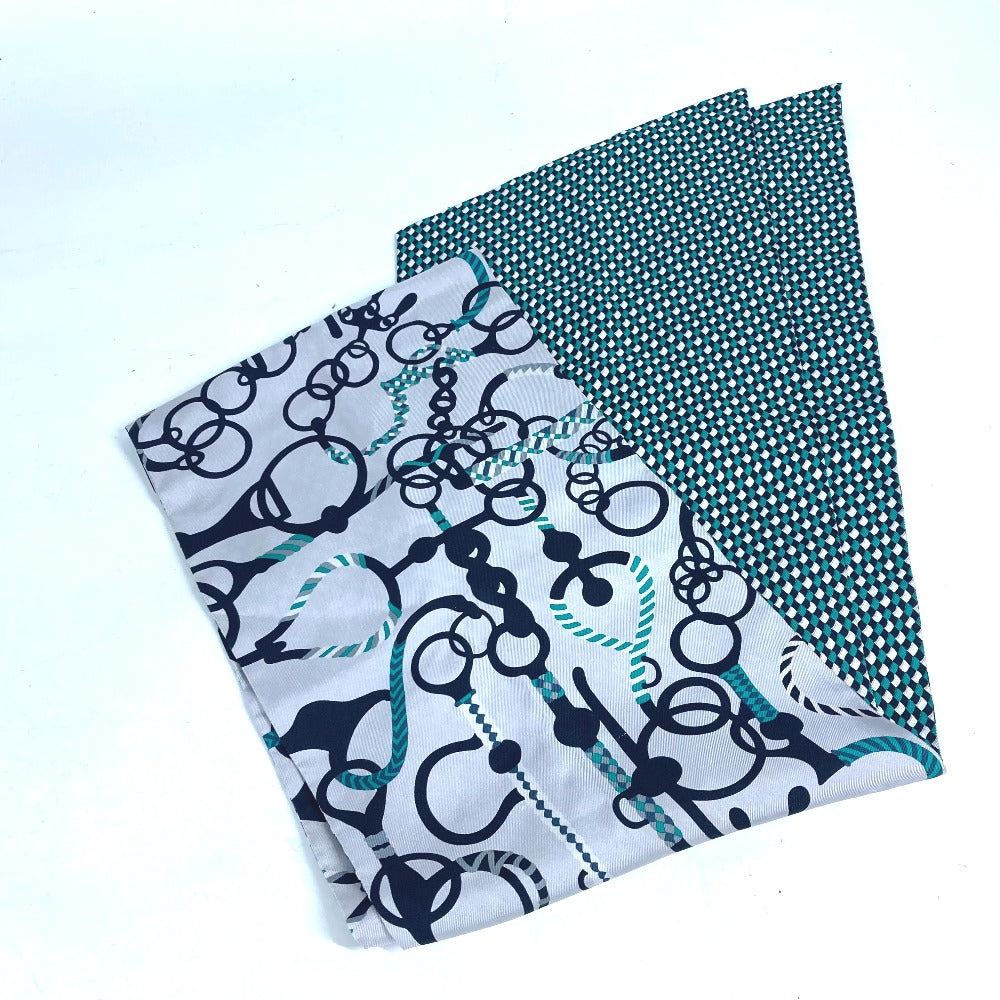 HERMES マキシツイリー スカーフ シルク レディース グリーン - brandshop-reference