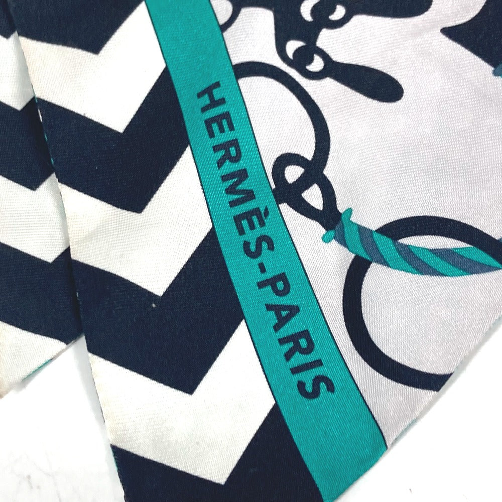 HERMES マキシツイリー スカーフ シルク レディース グリーン - brandshop-reference