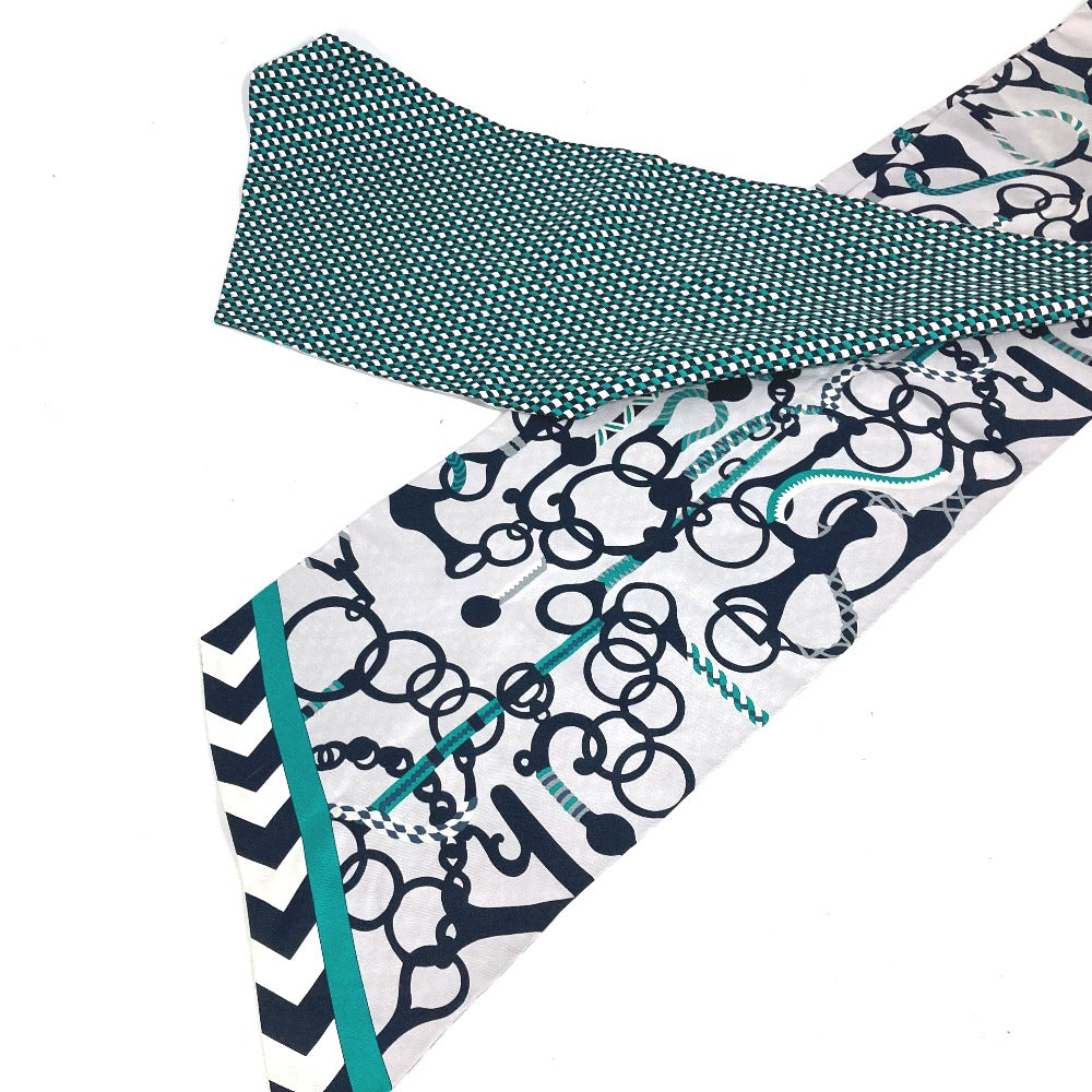 HERMES マキシツイリー スカーフ シルク レディース グリーン - brandshop-reference