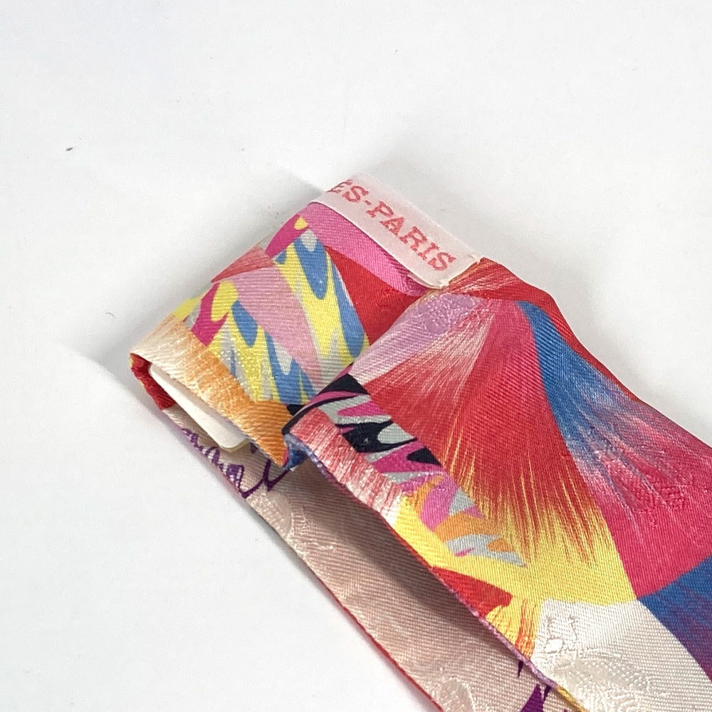 HERMES ツイリー ツィリー 京都マーブル スカーフ シルク レディース マルチカラー - brandshop-reference