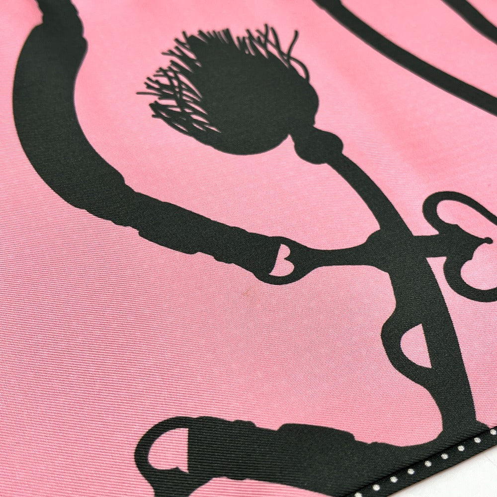 HERMES FESTIVAK DES AMAZON マキシツイリー ツィリー バンドースカーフ スカーフ シルク レディース マルチカラー