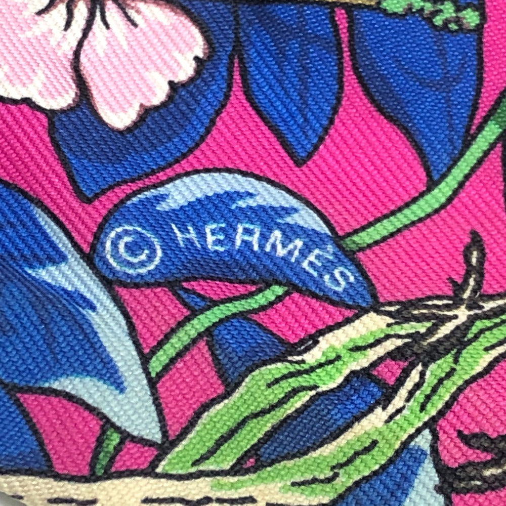 HERMES JUNGLE LOVE LOVE Twilly Fashion Accessories Scarf Silk Women's Multicolor