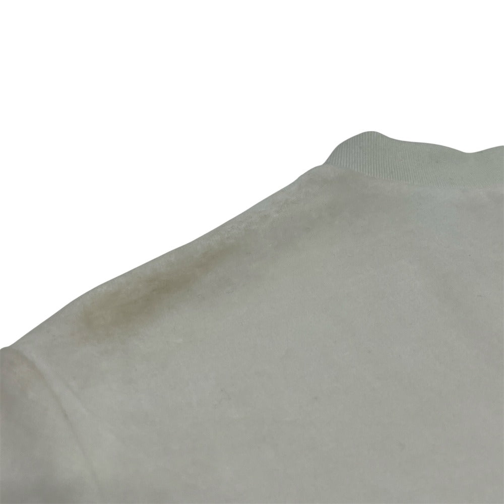 Supreme Snap Henley Long Sleeve Velour Snap Henley Tops and Other Velour Men's White