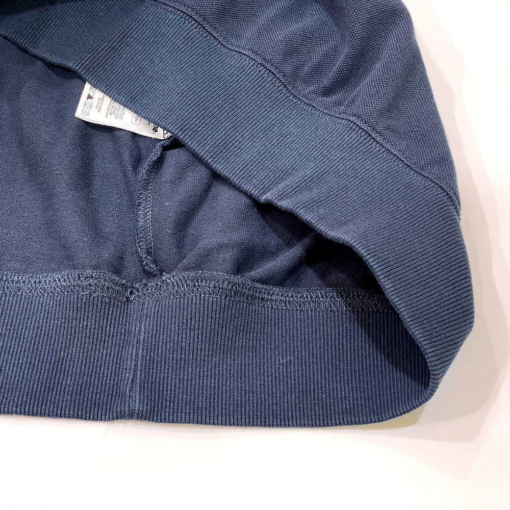 Supreme 17AW Multicolor Piping Pique Crewneck Long Sleeve Top, Cotton, Men's, Navy