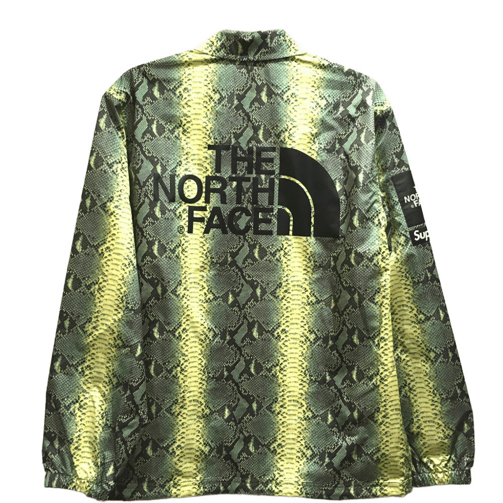 Supreme NP11803I Snake 18SS The North Face Collaboration Apparel THE NORTH FACE Nylon Jacket Men's Green