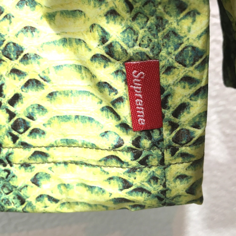 Supreme NP11803I Snake 18SS The North Face Collaboration Apparel THE NORTH FACE Nylon Jacket Men's Green