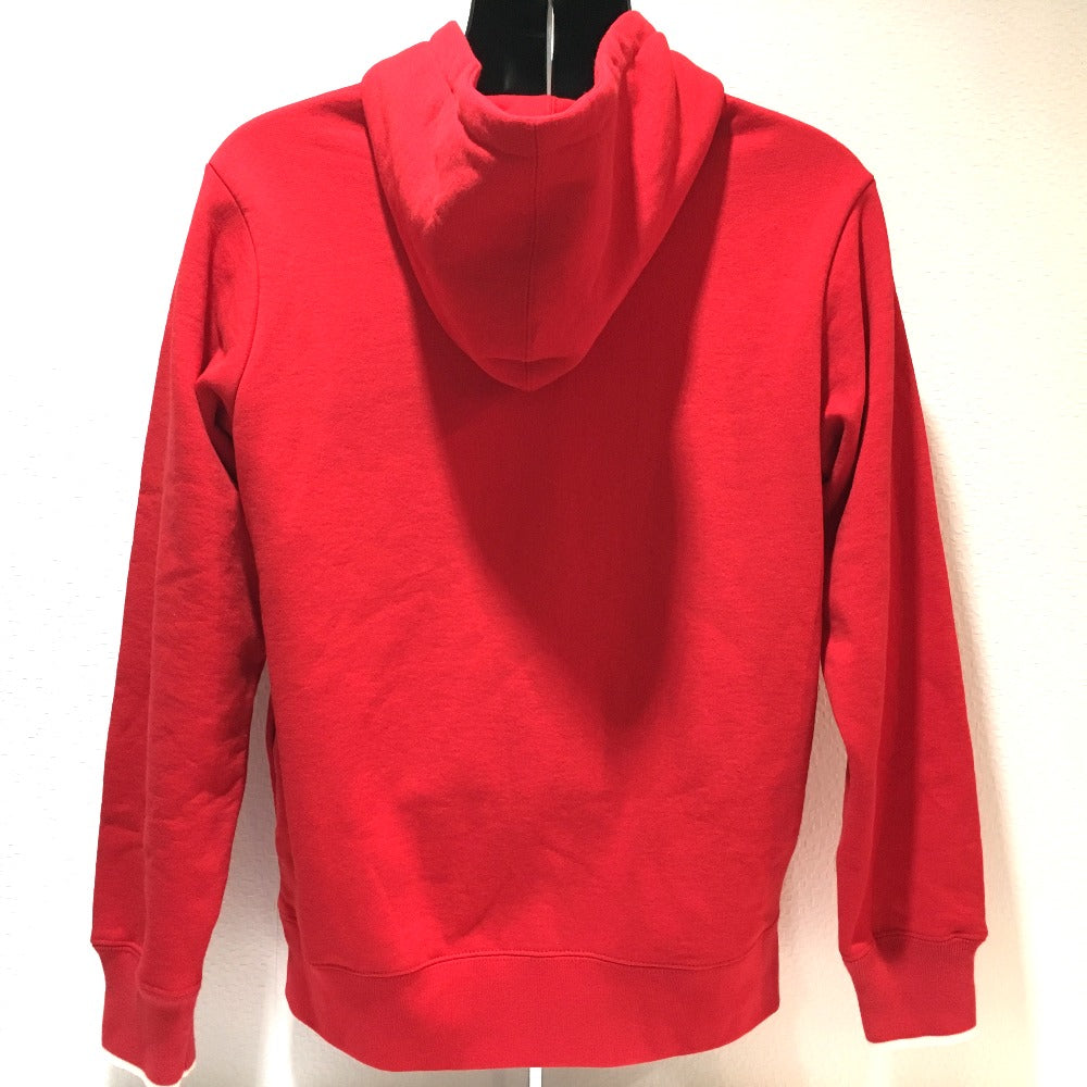 Supreme Pullover Hoodie, 17SS Logo Hooded Sweatshirt, Cotton, Men's, Red