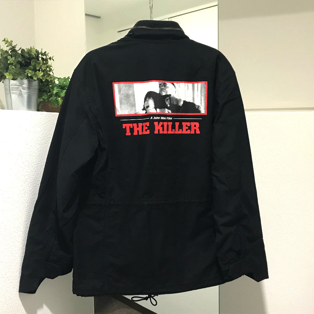 Supreme ザキラーエム65 ジャケット 18AW The Killer M-65 Jacket ミリタリージャケット コットン メンズ ブラック ブラック