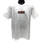 Supreme Box Logo T-Shirt Apparel SUPREME x Swarovski 2019SS Men's Short Sleeve Cotton T-Shirt White x Red
