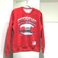 Supreme 19SS Sweatshirt Supreme/Champion Chrome Crewneck Sweatshirt, Cotton, Men's, Red