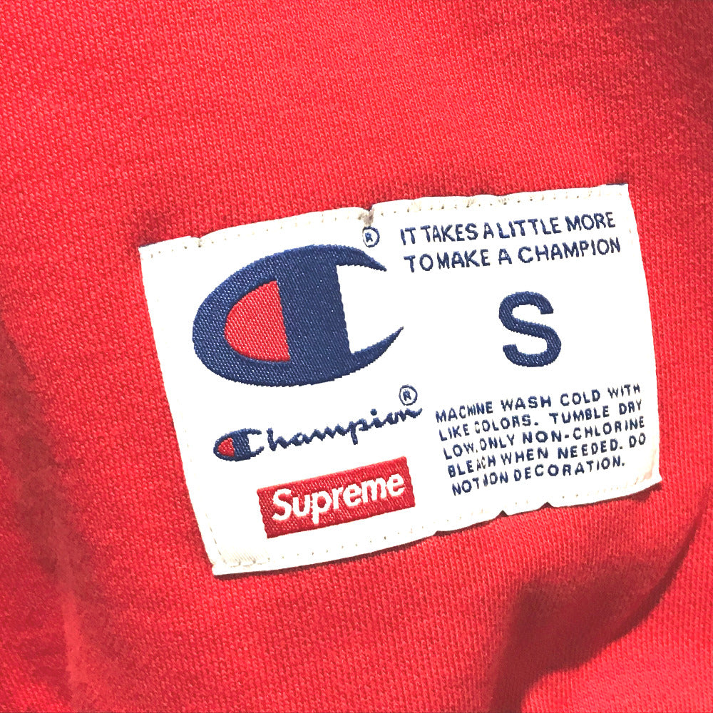 Supreme 19SS Sweatshirt Supreme/Champion Chrome Crewneck Sweatshirt, Cotton, Men's, Red