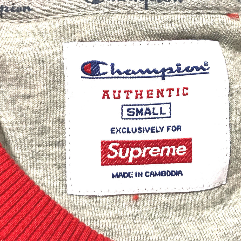 Supreme 19SS Sweatshirt Supreme/Champion Chrome Crewneck Sweatshirt, Cotton, Men's, Red