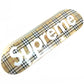Supreme x Burberry Collaboration Beige Skateboard Deck, 2022 Spring/Summer Collection, Wooden Skateboard, Unisex, Beige