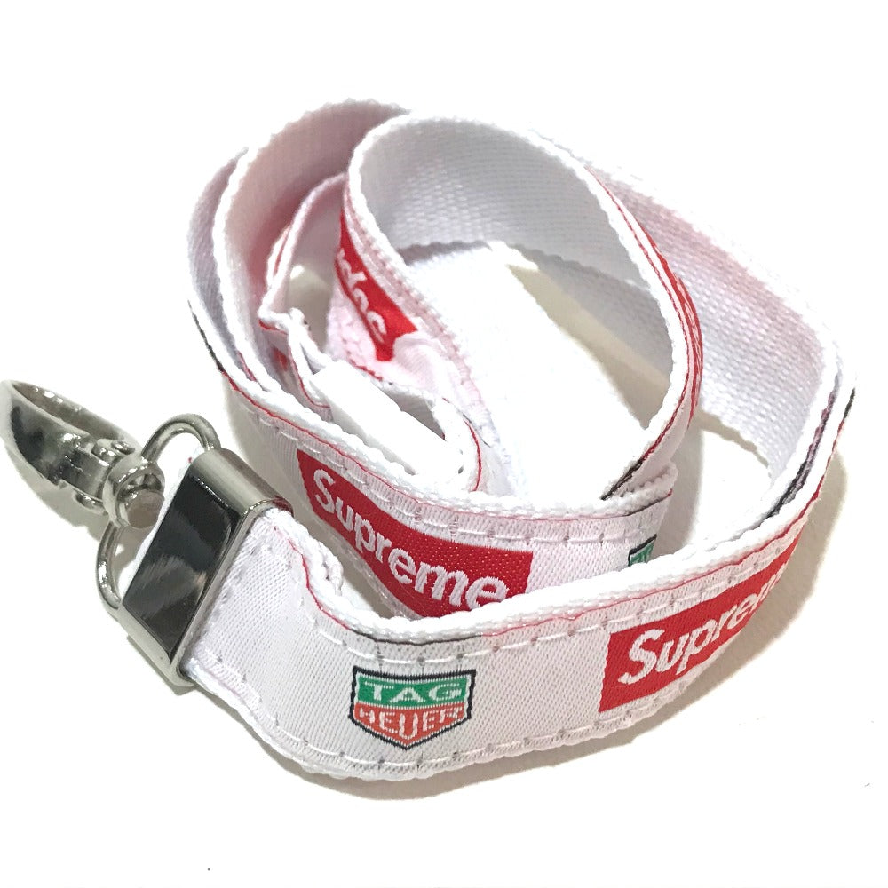 Supreme Stopwatch Pocket Clock with Tag Heuer Collaboration, Unisex, White