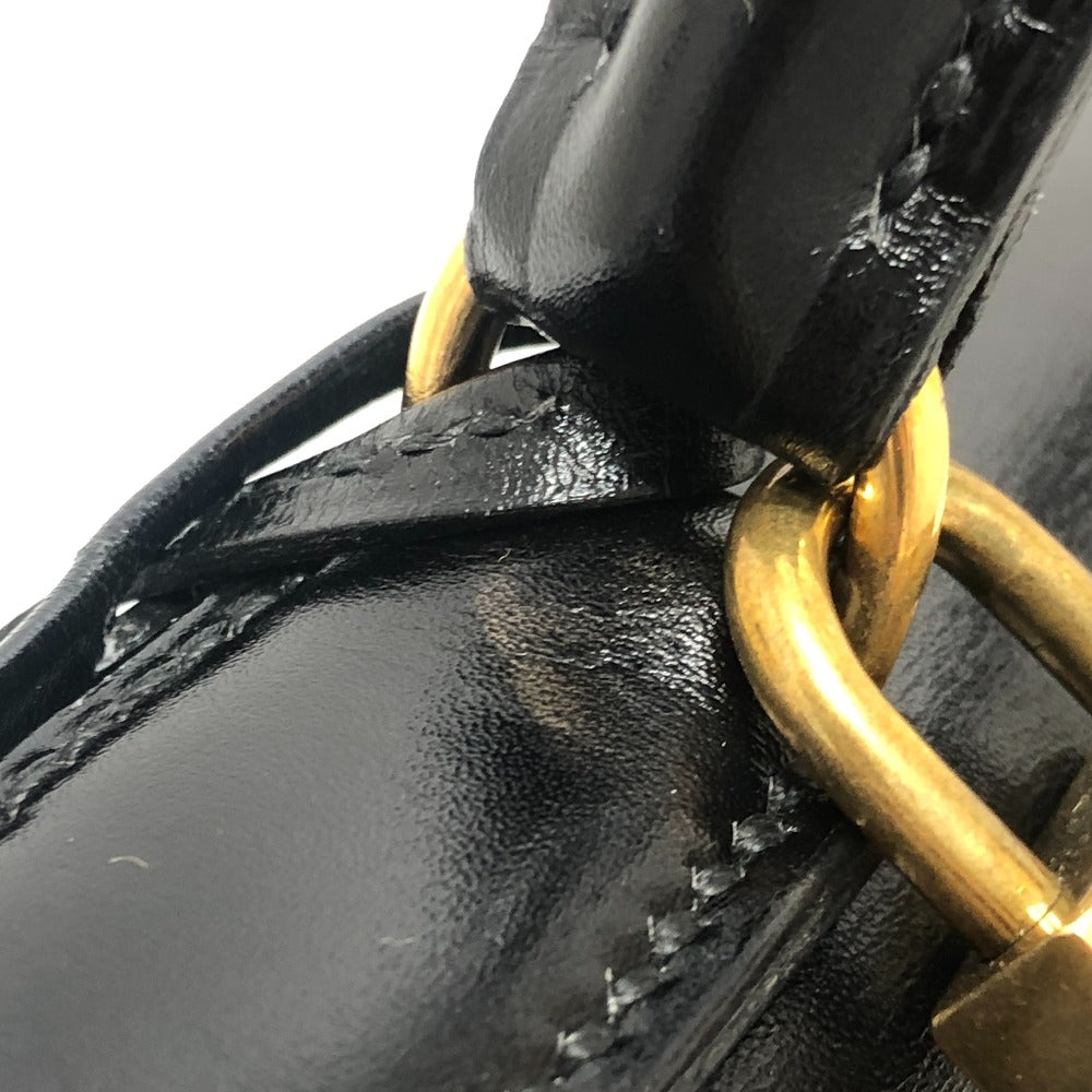 HERMES ケリー35 ケリー 35 内縫い カバン ゴールド金具 ハンドバッグ ボックスカーフ レディース ブラック